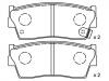 剎車片 Brake Pad Set:55200-60810