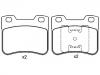 剎車片 Brake Pad Set:181150