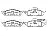 剎車片 Brake Pad Set:163 420 12 20