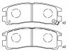 剎車(chē)片 Brake Pad Set:MB 857 336