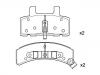 Brake Pad Set:1232 1430