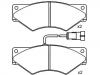 Brake Pad Set:190 6427